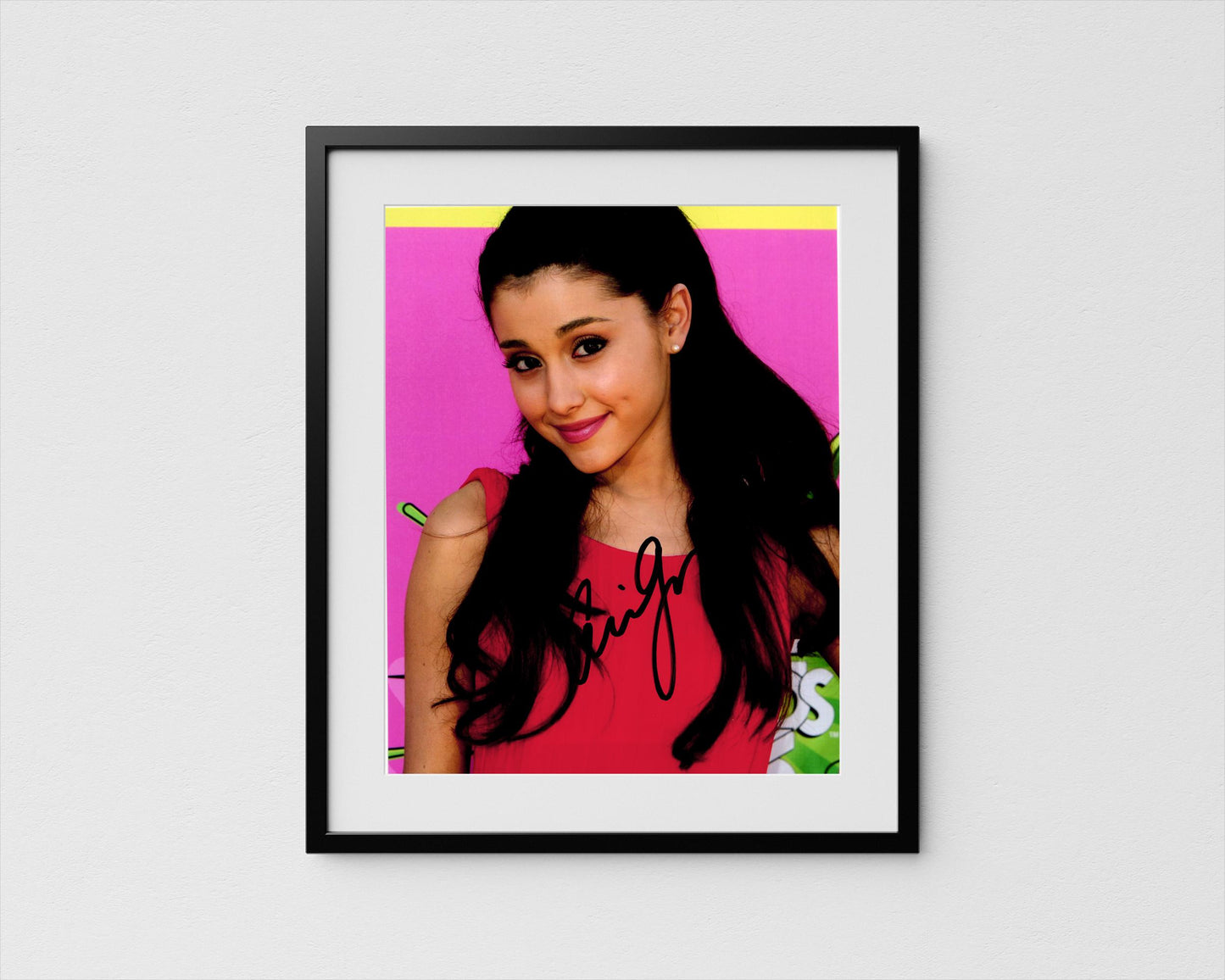 Ariana Grande Signed Wicked Autograph Poster Authentic Signature with COA
