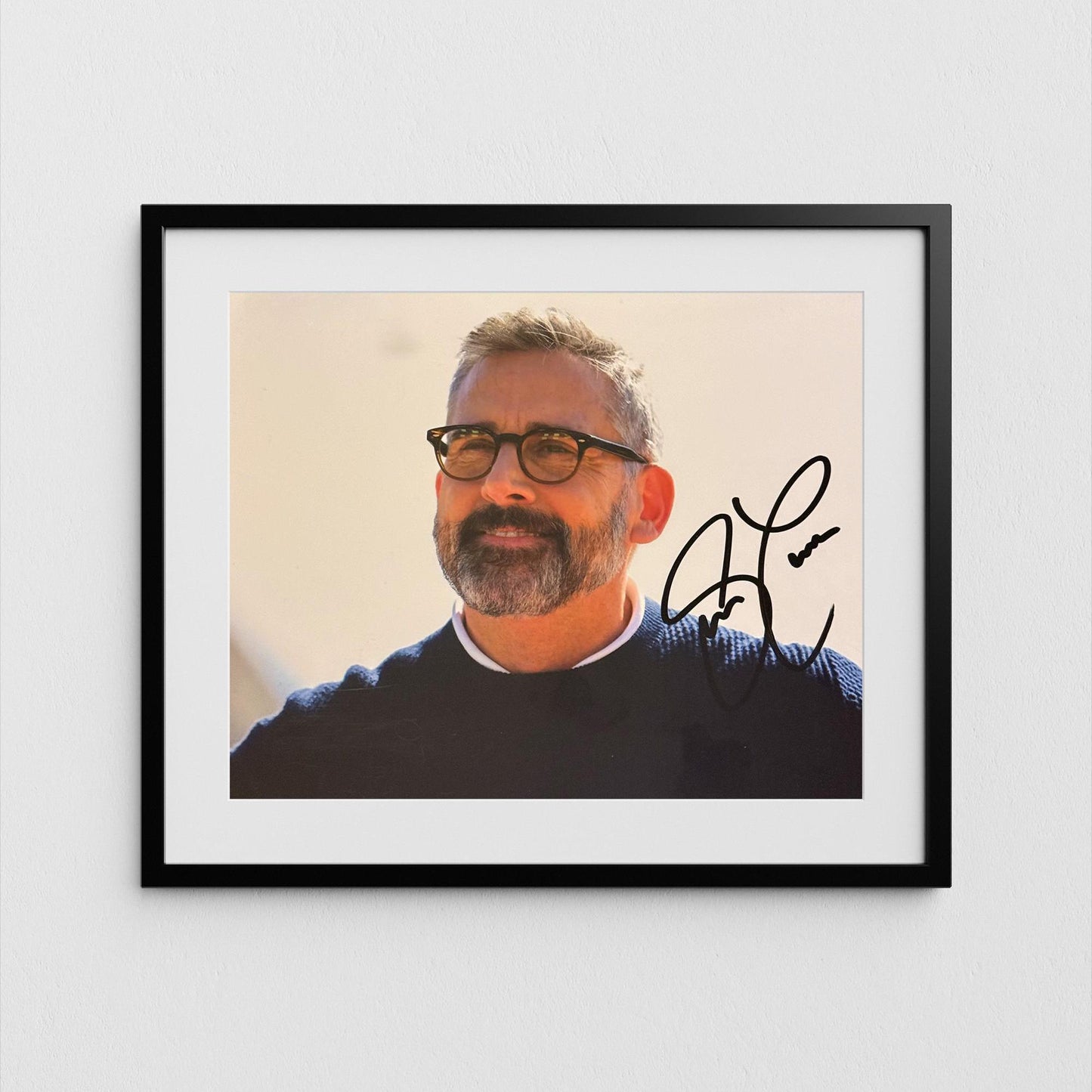 Steve Carell Autograph The Office Signed Poster Michael Scott Authentic Signature with COA