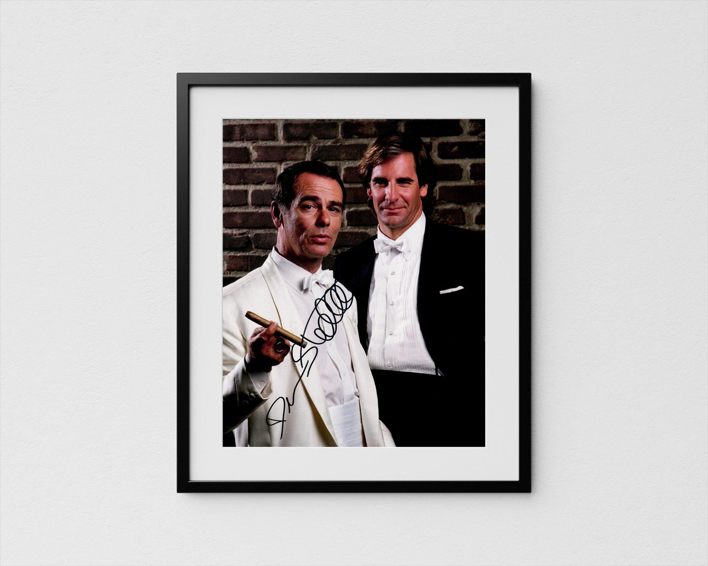 Dean Stockwell Autograph Quantum Leap Signed Poster Authentic Signature with COA