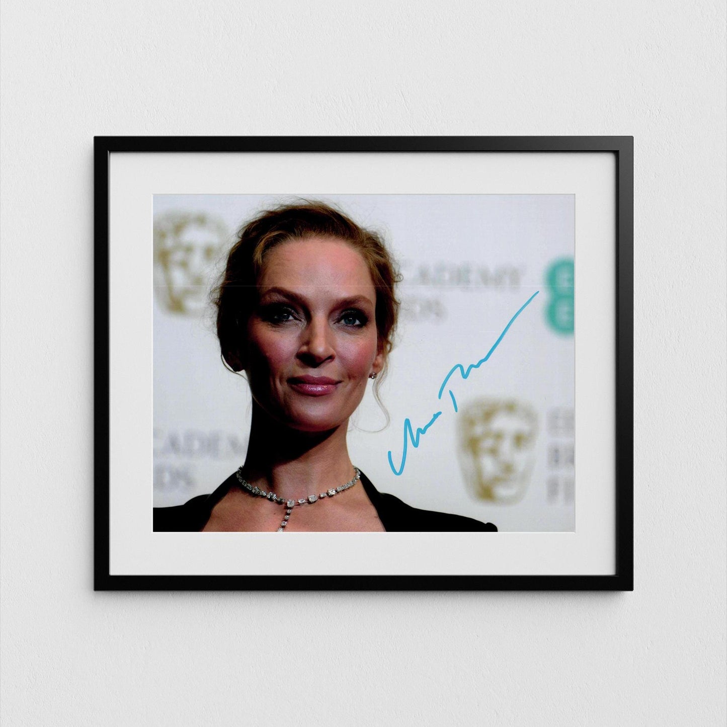 Uma Thurman Autograph Pulp Fiction Signed Poster Kill Bill Authentic Signature with COA