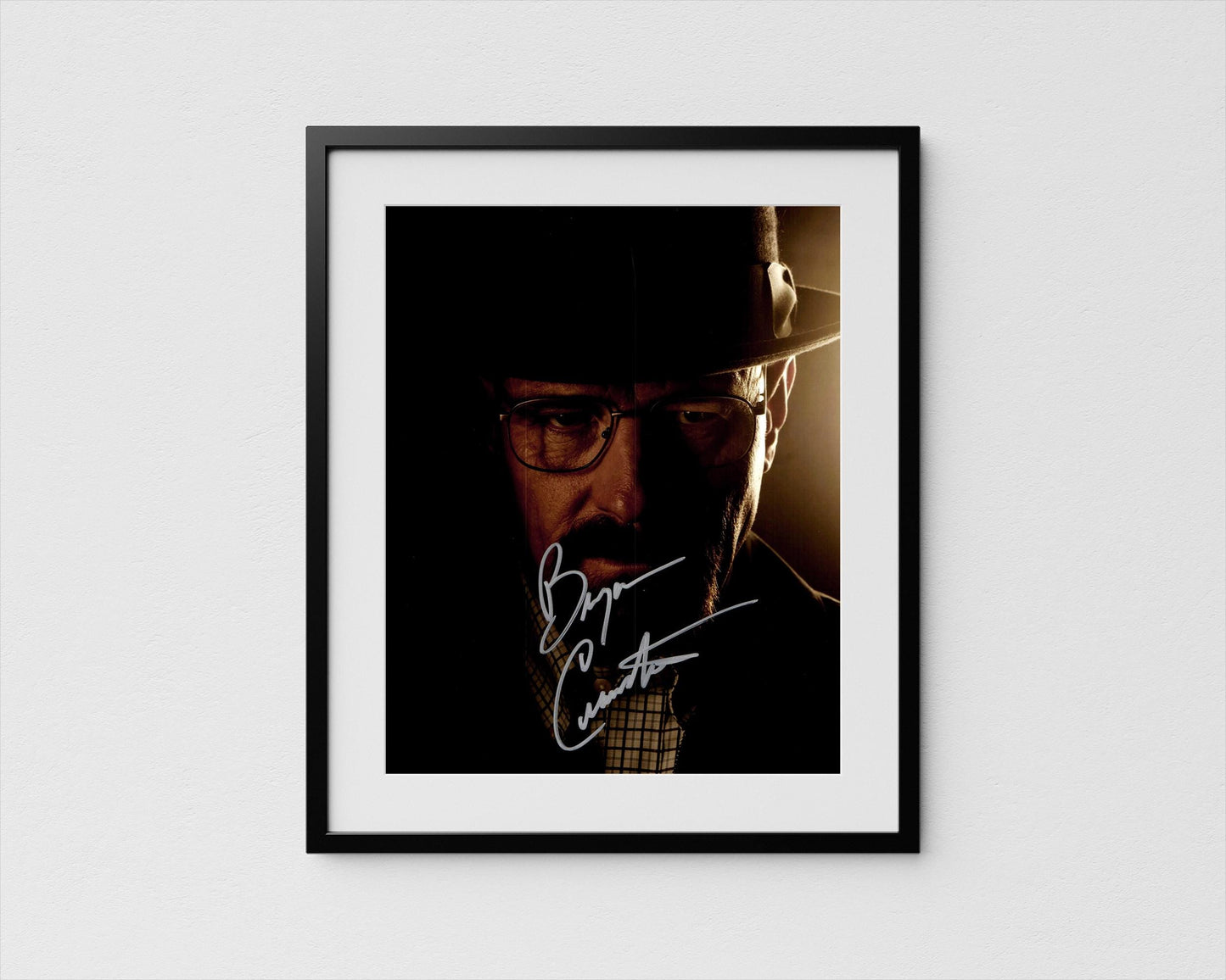 Bryan Cranston Autograph Breaking Bad Signed Poster Walter White Authentic Signature with COA