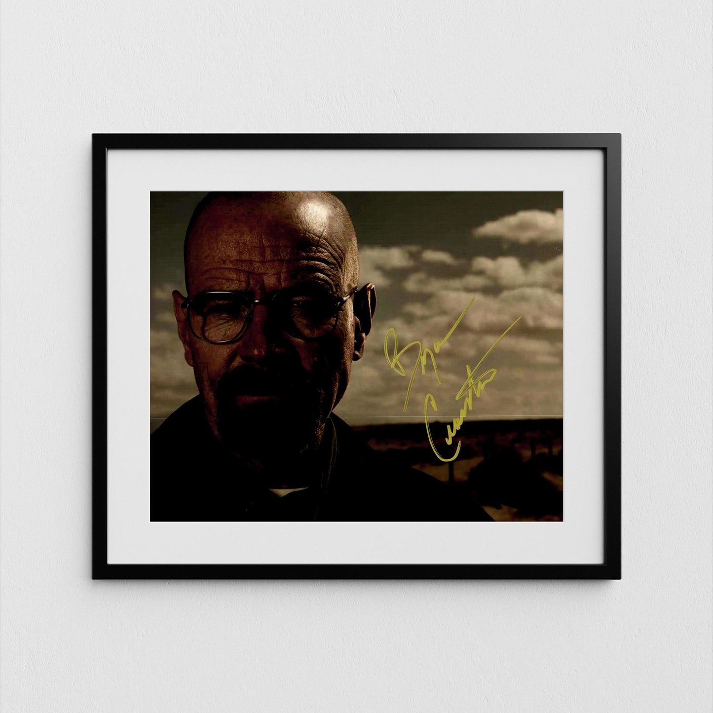 Bryan Cranston Autograph Breaking Bad Signed Poster Walter White Authentic Signature with COA