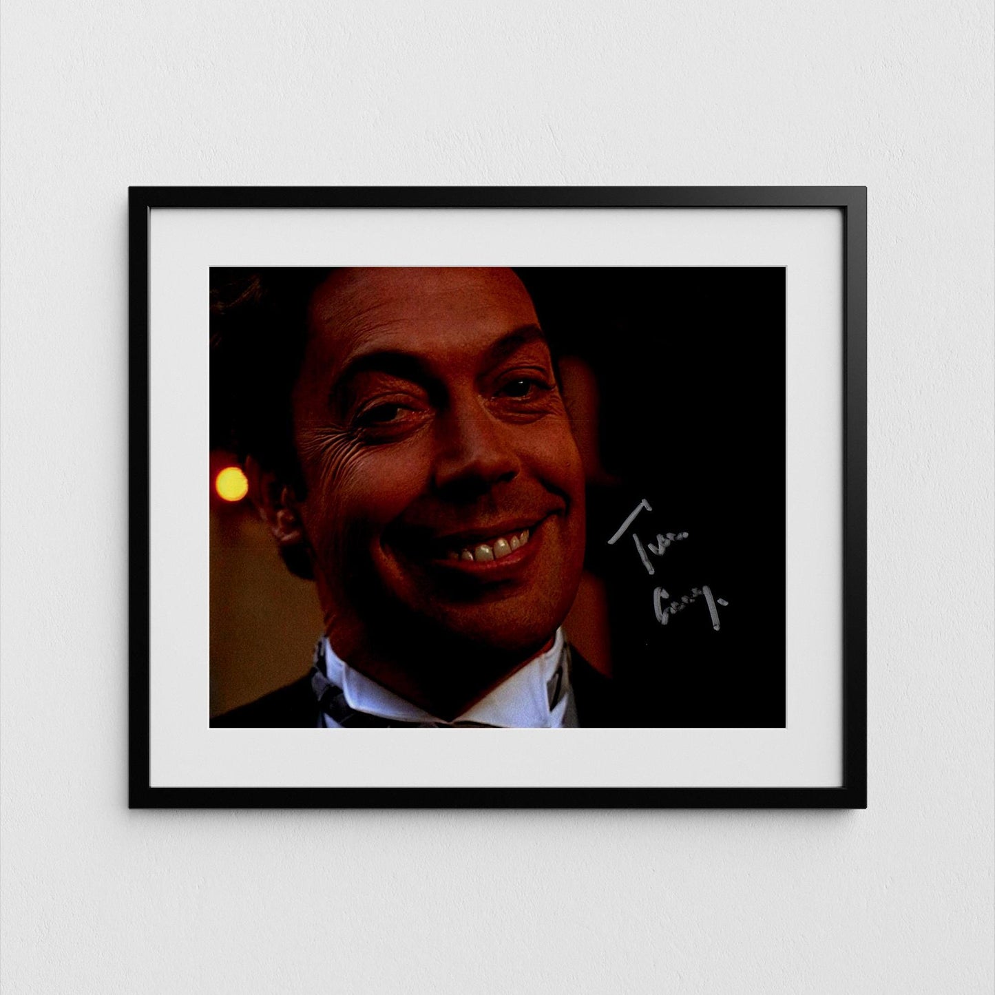 Tim Curry Autograph Home Alone Signed Poster Authentic Signature with COA