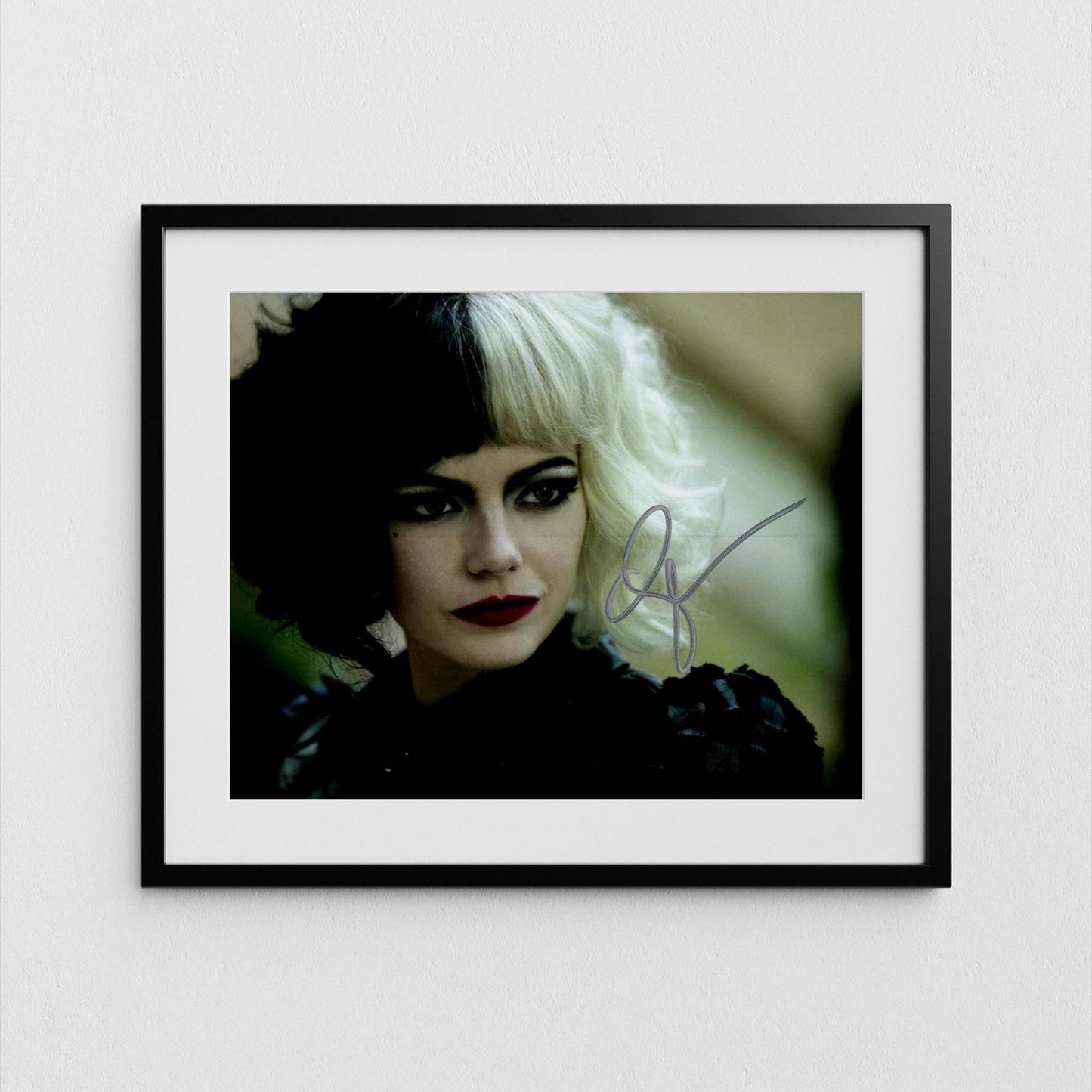Emma Stone Autograph Cruella Signed Poster Authentic Signature with COA