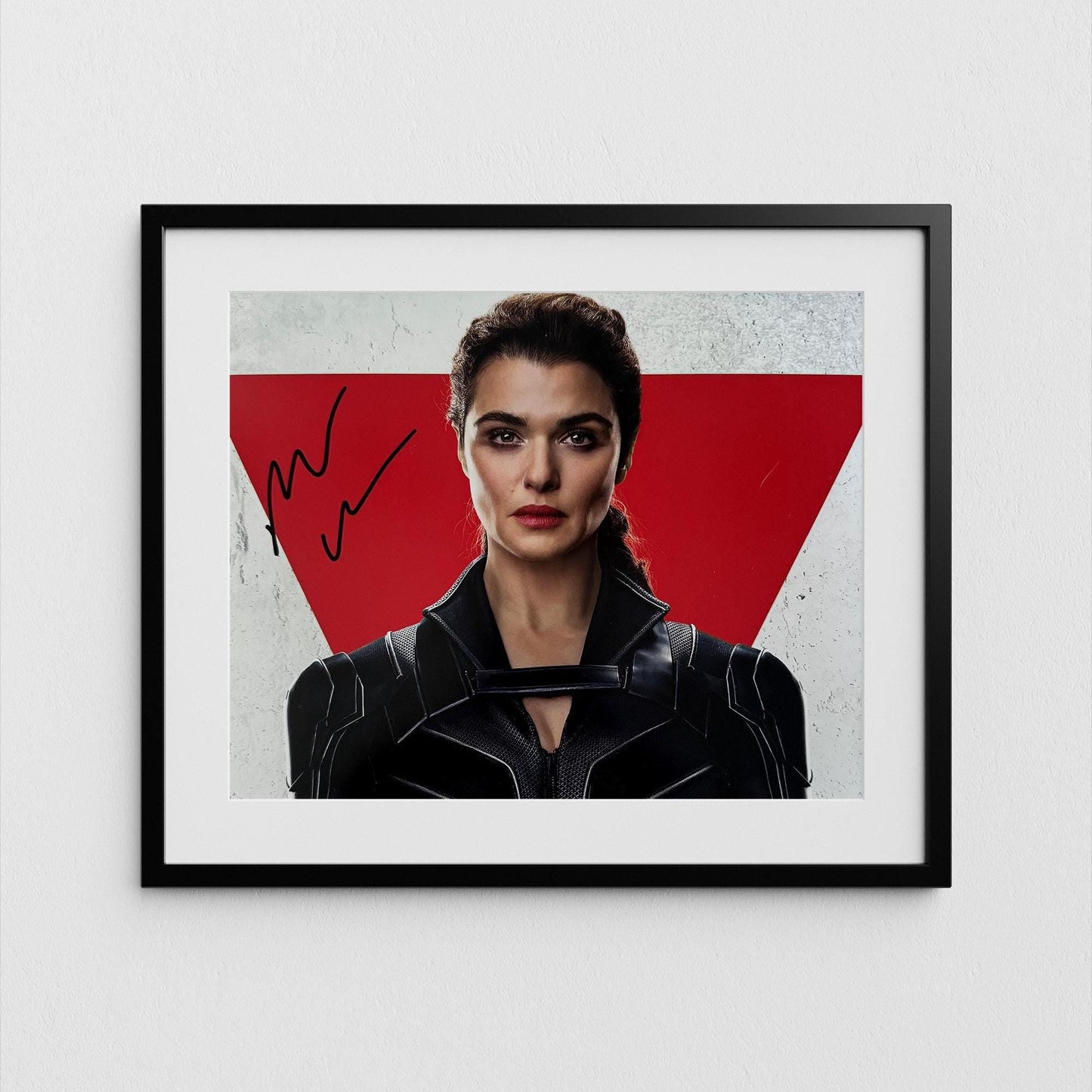 Rachel Weisz Autograph Black Widow Signed Poster Authentic Signature with COA