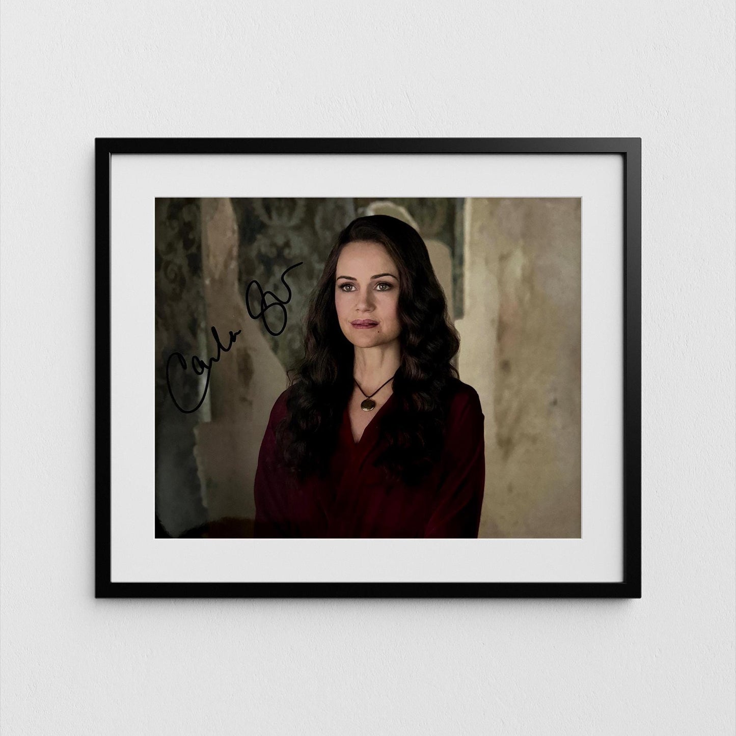 Carla Gugino Autograph Haunting of Hill House Signed Poster Authentic Signature with COA
