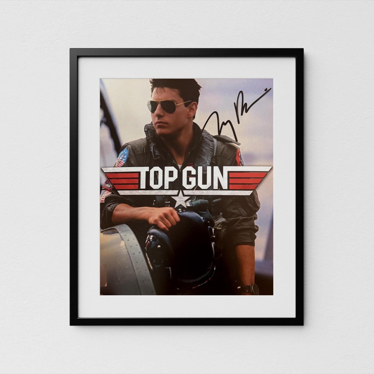 Jerry Bruckheimer Autograph Top Gun Signed Poster Authentic Director Signature with COA