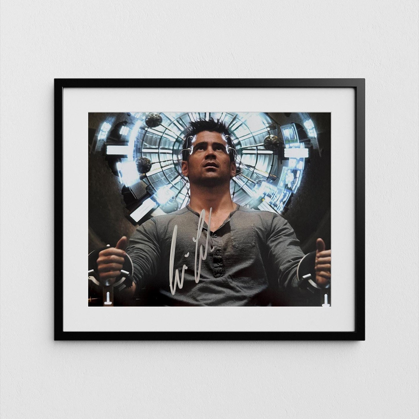 Colin Farrell Autograph Total Recall Signed Poster Authentic Signature with COA