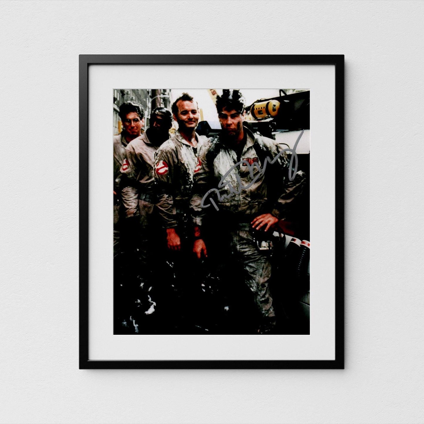 Bill Murray Autograph Ghostbuster Signed Peter Venkman Poster Authentic Signature with COA