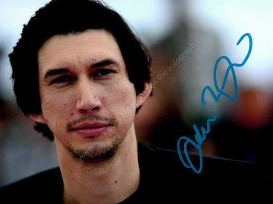 ADAM DRIVER Autograph Signed Photo 6x8 Signature with COA