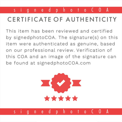 Anya Taylor-Joy Autograph Furiosa: Mad Max Signed 8x10" Poster Authentic Signature with COA