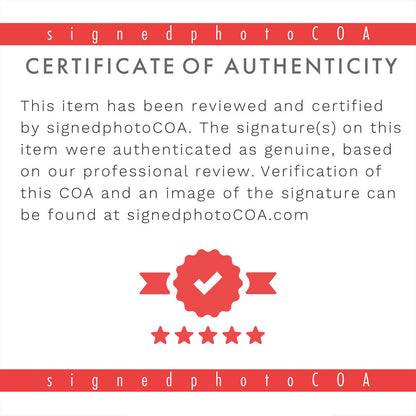 Ariana Grande Autograph Wicked Signed 8x10" Poster Authentic Signature with COA