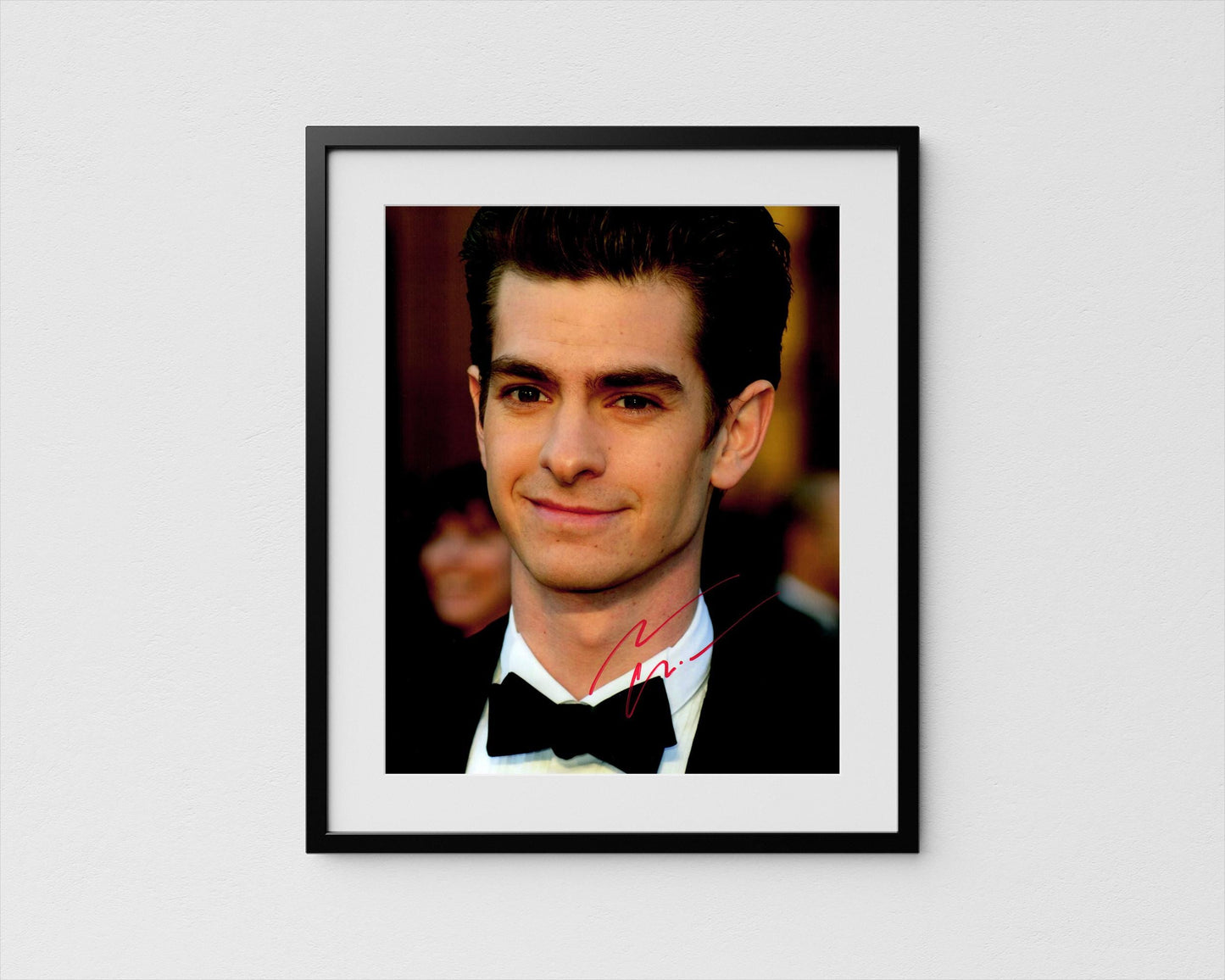 Andrew Garfield Signed Autograph Spider-Man Poster Authentic Signature with COA