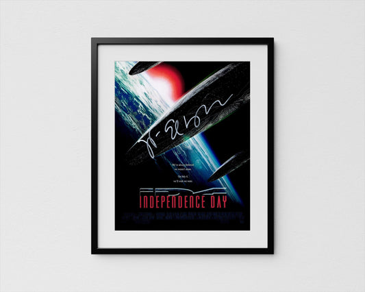 Jeff Goldblum Signed Autograph Independence Day Poster Authentic Signature with COA