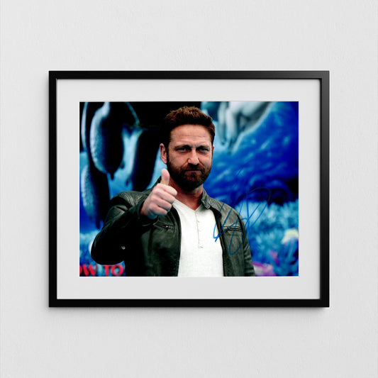 Gerard Butler Signed Autograph How To Dragon Poster Authentic Signature with COA
