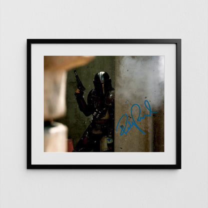 Pedro Pascal Autograph The Mandalorian Signed Star Wars Poster Authentic Signature with COA