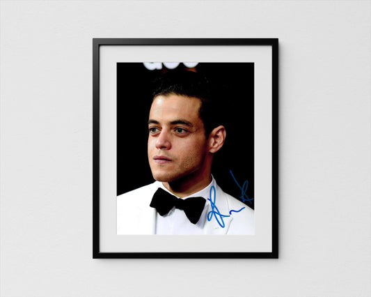 Rami Malek Autograph Bohemian Rhapsody Signed Poster Authentic Signature with COA