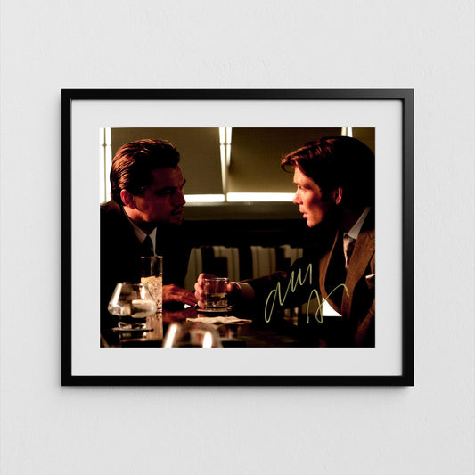 Cillian Murphy Autograph Inception Signed Poster Authentic Signature with COA