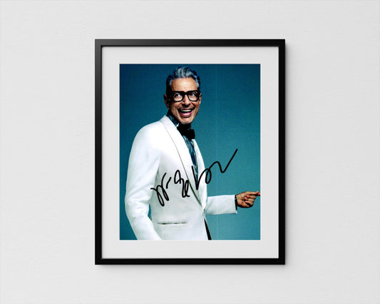 Jeff Goldblum Autograph Indepence Day Signed Poster Authentic Signature with COA
