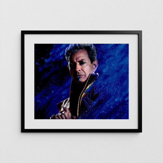 Jeff Goldblum Autograph Thor Ragnarok Signed Poster Authentic Signature with COA