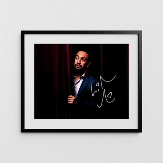 Lin-Manuel Miranda Autograph Hamilton Signed Poster Authentic Signature with COA