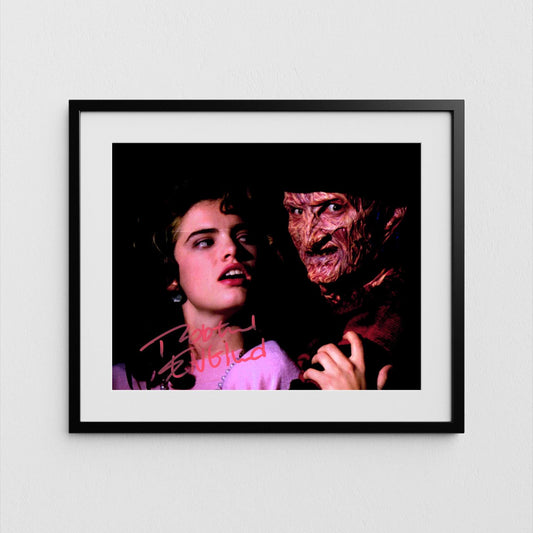 Robert Englund Autograph Freddy Krueger Signed Poster Authentic Signature with COA