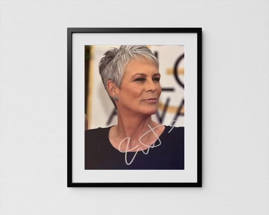 Jamie Lee Curtis Autograph Halloween Signed Poster Authentic Signature with COA