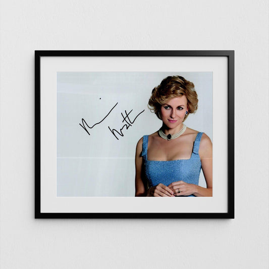 Naomi Watts Autograph The Crown Signed Poster Authentic Signature with COA
