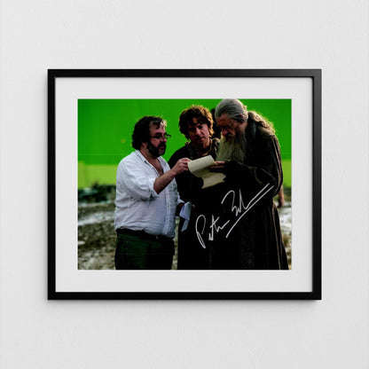 Peter Jackson Autograph Lord of the Rings Signed Poster Authentic Signature with COA