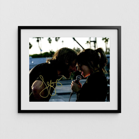 Lady Gaga Autograph A Star is Born Signed Poster Authentic Signature with COA