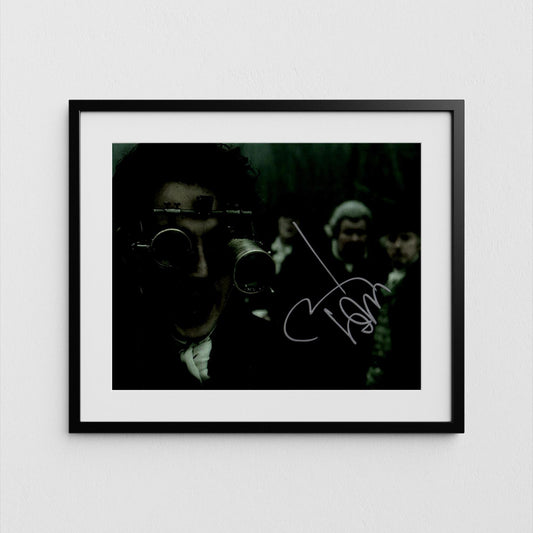 Johnny Depp Autograph Sleepy Hollow Signed Poster Authentic Signature with COA