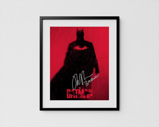 Robert Pattinson Autograph The Batman Signed Poster Authentic Signature with COA