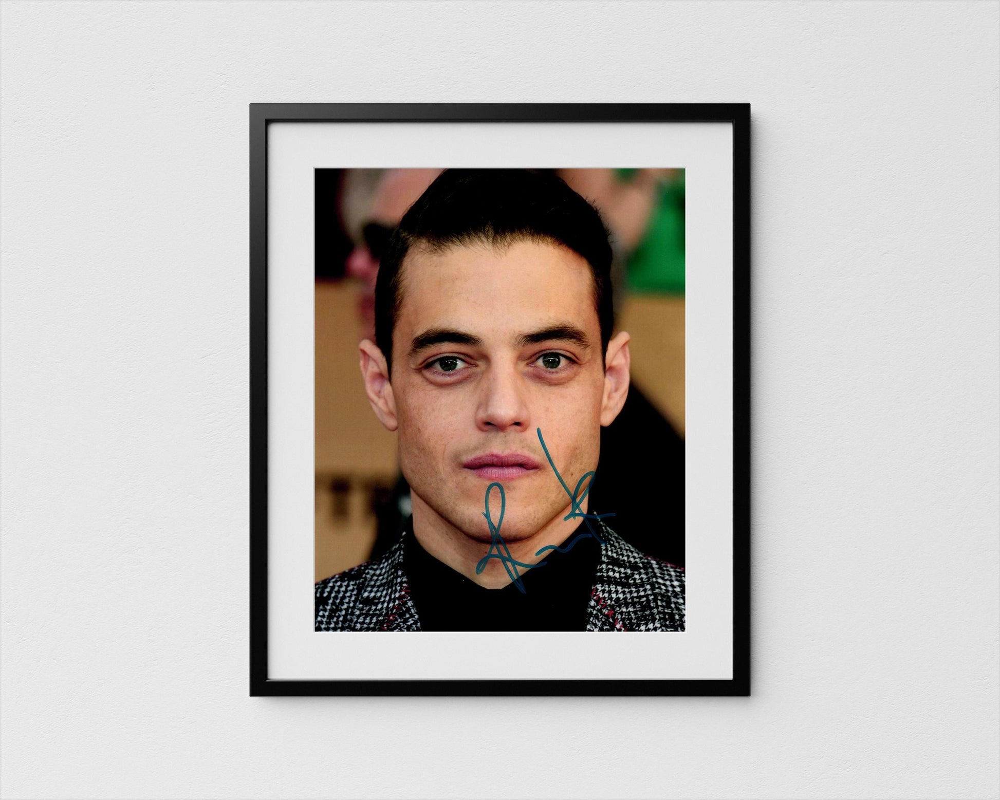 Rami Malek Autograph Bohemian Rhapsody Signed Poster Authentic Signature with COA