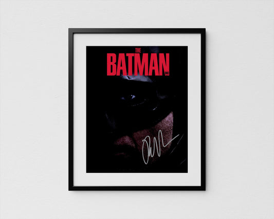 Robert Pattinson Autograph The Batman Signed Poster Authentic Signature with COA