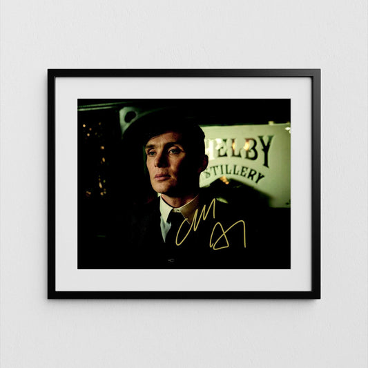 Cillian Murphy Autograph Peaky Blinders Signed Poster Authentic Signature with COA