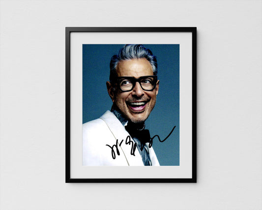 Jeff Goldblum Autograph Indepence Day Signed Poster Authentic Signature with COA