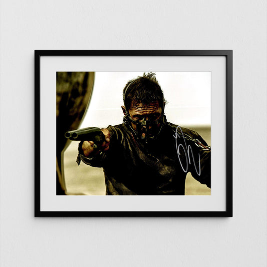 Tom Hardy Autograph Mad Max Signed Poster Authentic Signature with COA