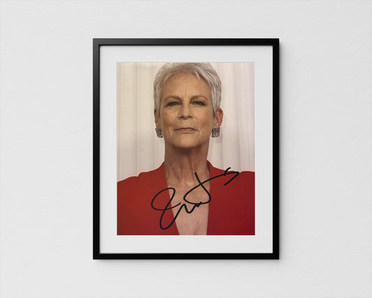 Jamie Lee Curtis Autograph Halloween Signed Poster Authentic Signature with COA