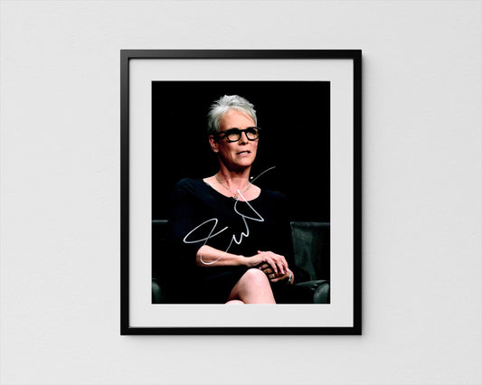Jamie Lee Curtis Autograph Halloween Signed Poster Authentic Signature with COA