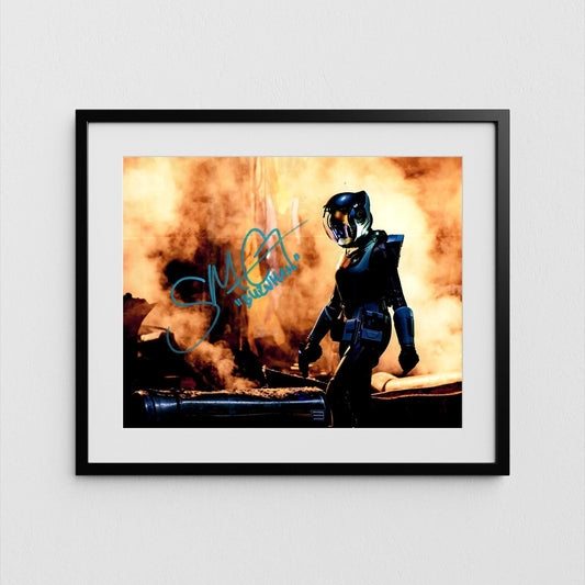 Sonequa Martin-Green Autograph Star Trek Discovery Signed Poster Captain Burnham Authentic Signature with COA