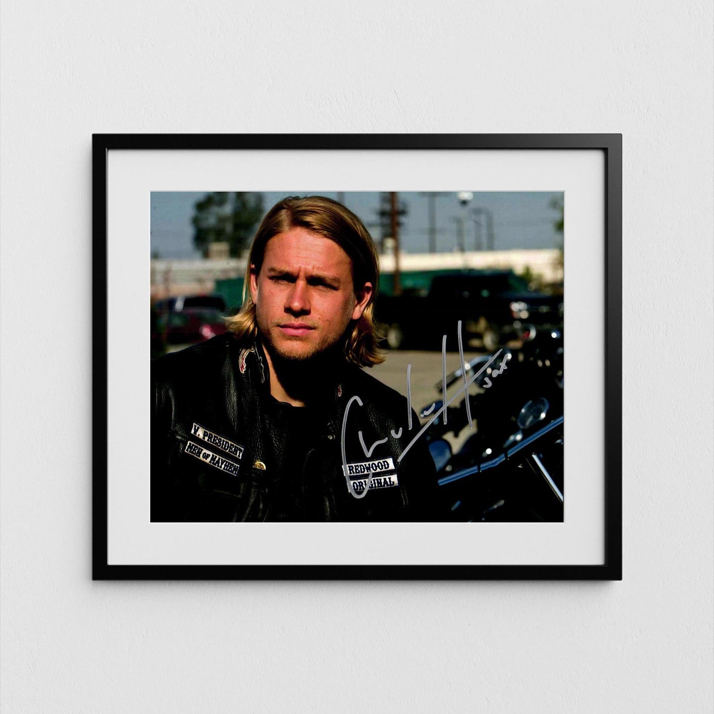 Charlie Hunnam Autograph Sons of Anarchy Signed Poster Authentic Signature with COA