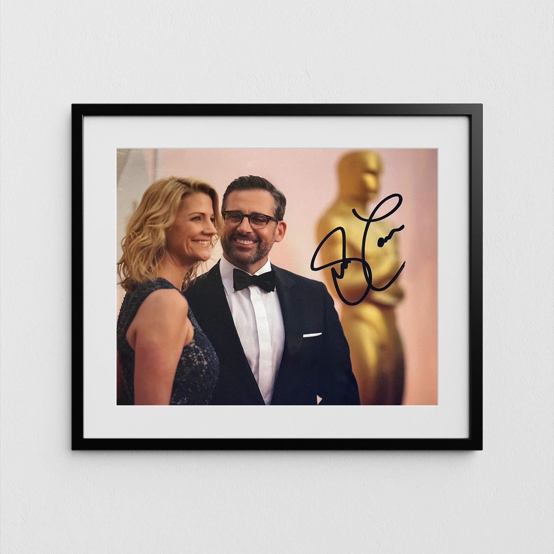 Steve Carell Autograph The Office Signed Poster Michael Scott Authentic Signature with COA