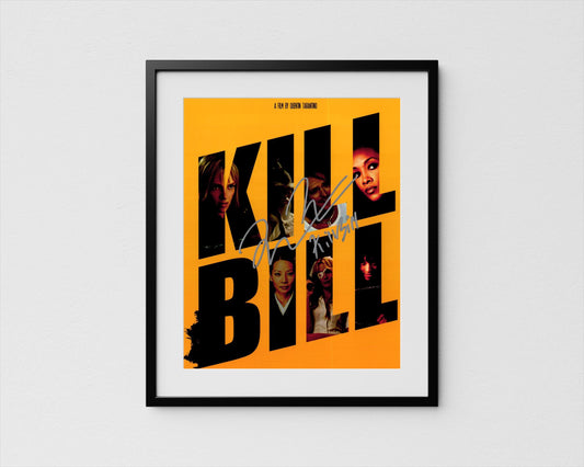 Quentin Tarantino Autograph Kill Bill Signed Poster Authentic Signature with COA