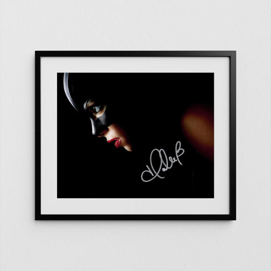 Halle Berry Autograph Catwoman Signed Poster Authentic Signature with COA