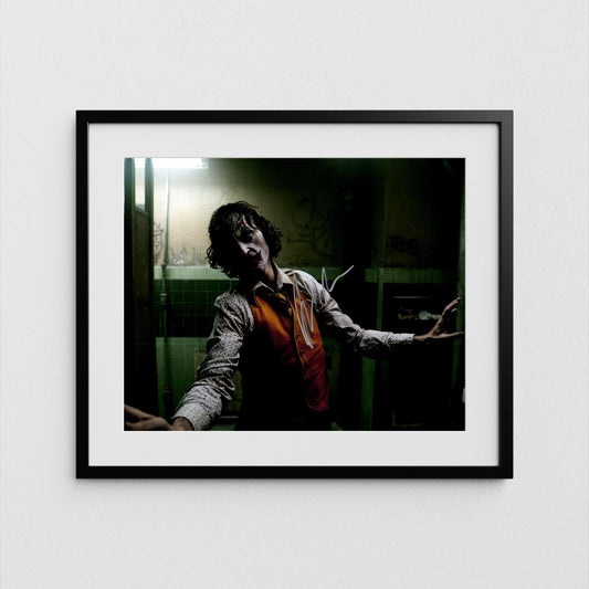 Joaquin Phoenix Autograph Joker Signed Arthur Fleck Poster Authentic Signature with COA