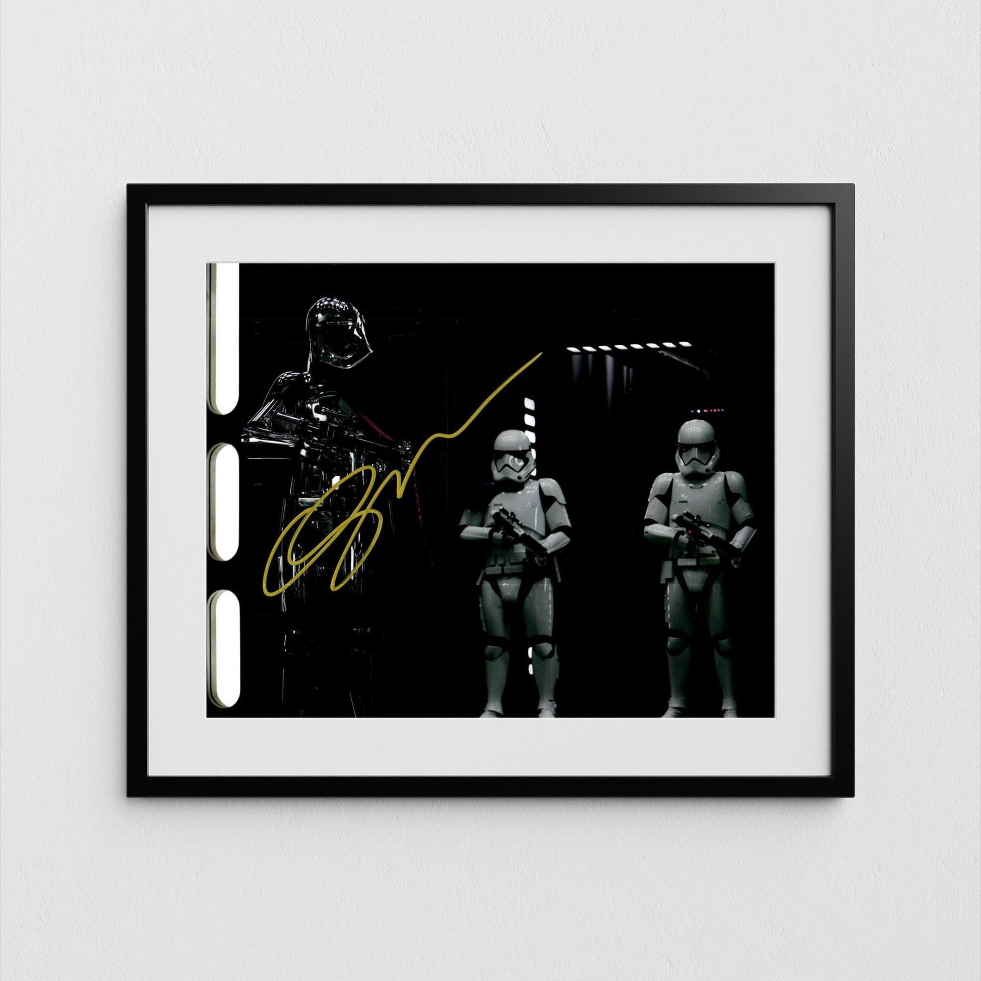 Gwendoline Christie Autograph Star Wars Signed Poster Captain Phasma Authentic Signature with COA