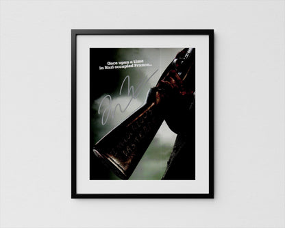 Quentin Tarantino Autograph Inglourious Basterds Signed Poster Authentic Signature with COA