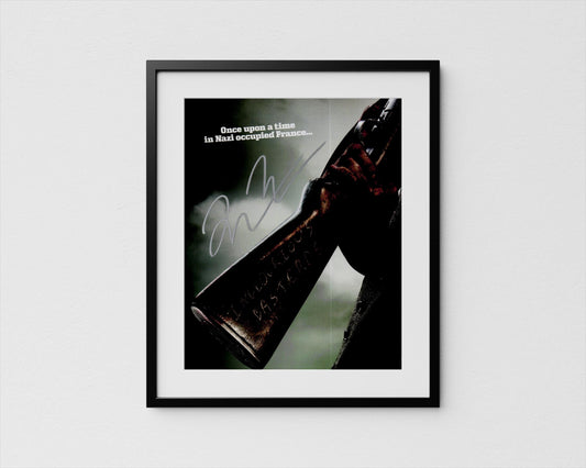 Quentin Tarantino Autograph Inglourious Basterds Signed Poster Authentic Signature with COA