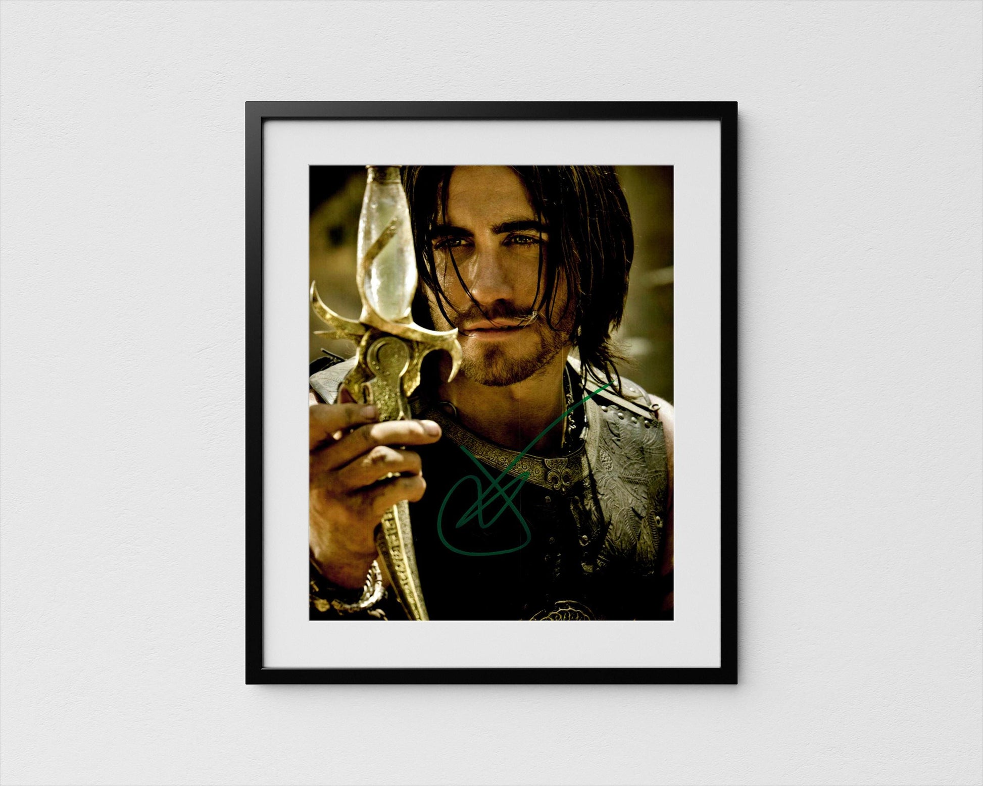 Jake Gyllenhaal Autograph Prince of Persia Signed Poster Sands of Time Authentic Signature with COA