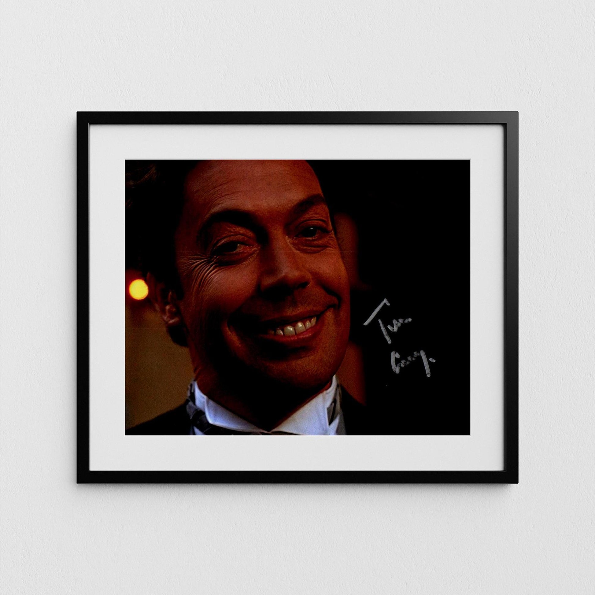 Tim Curry Autograph Home Alone Signed Poster Authentic Signature with COA